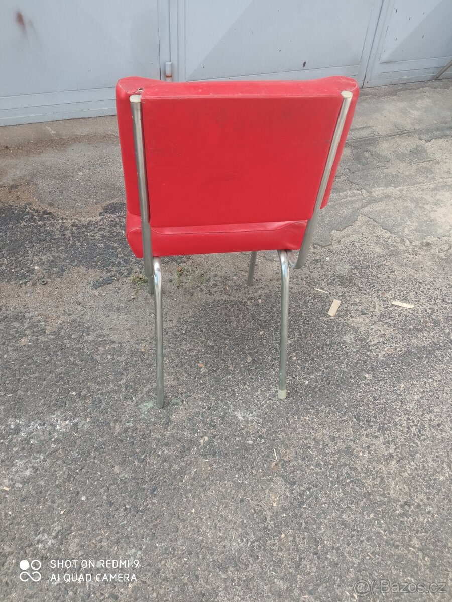 Retro židle chrom - 5