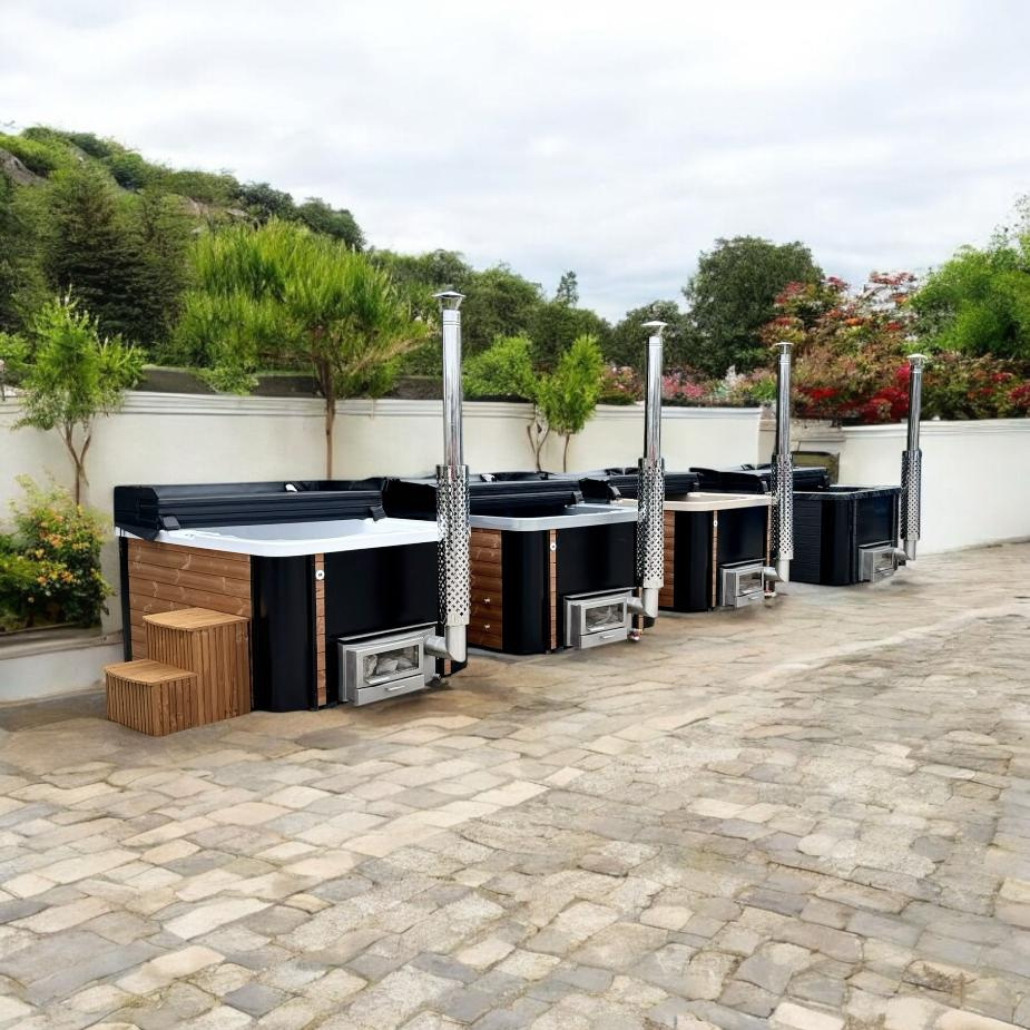 Akrylátová venkovní viřivka Marivox, hot tub, koupací sud - 5