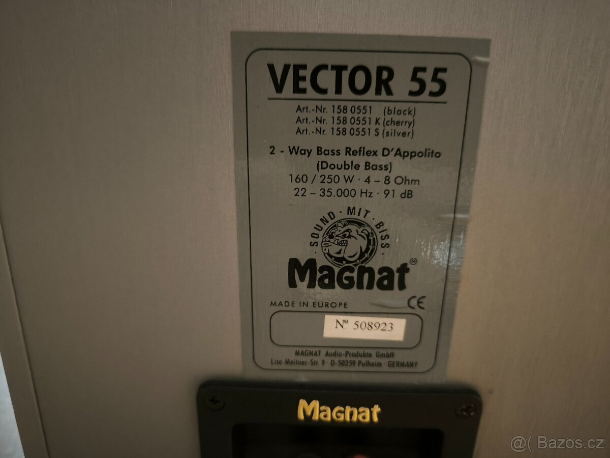 Kompletní sada 5.1 Magnat Vector 55 + Sony zesilovač - 5