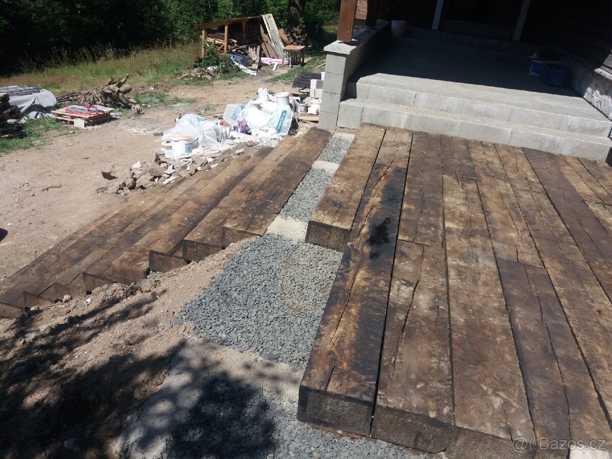 Prodám dřevěné železniční pražce v top stavu - 5