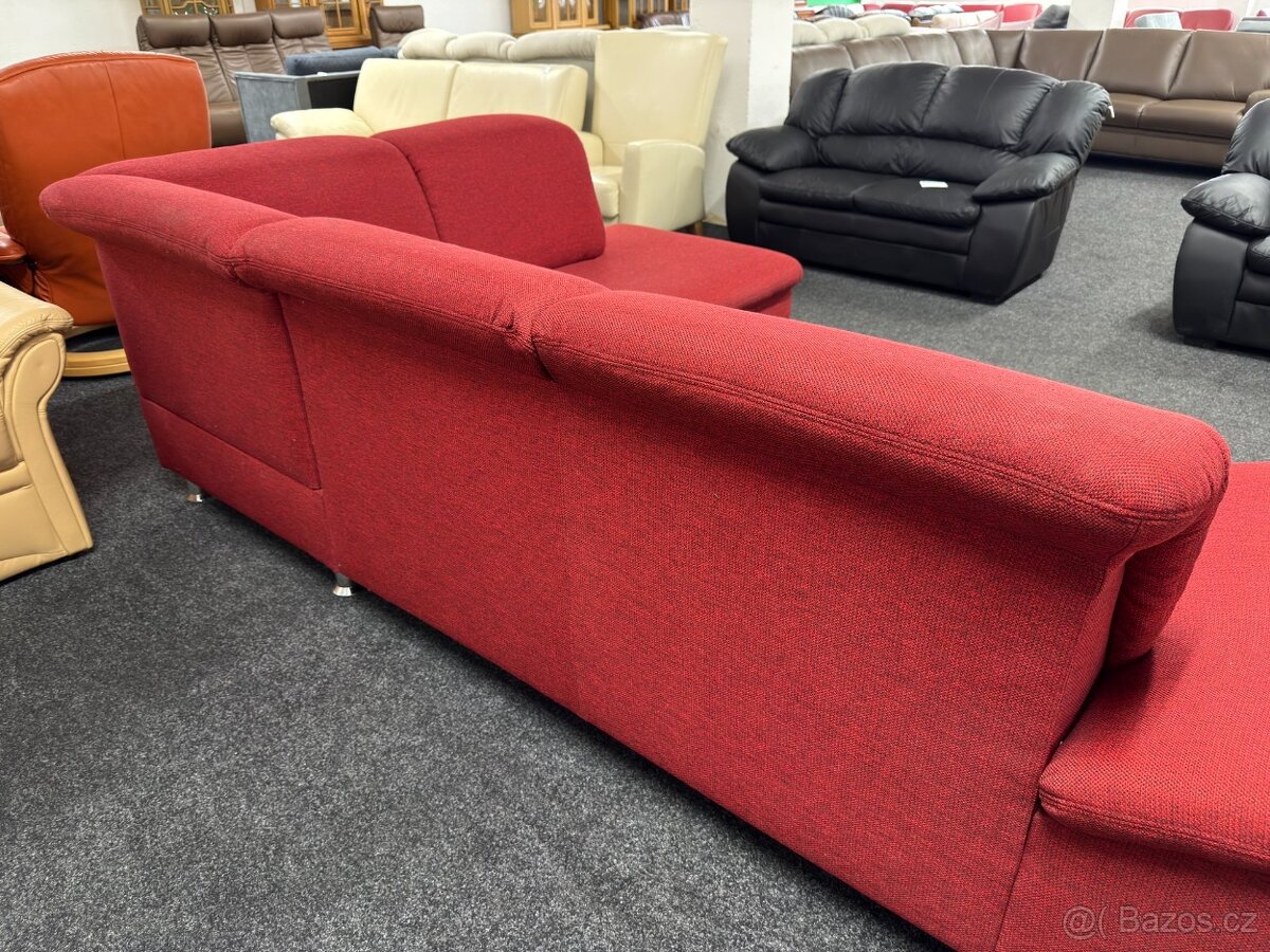 Sedací souprava rohová - rozkládací - zánovní - 5