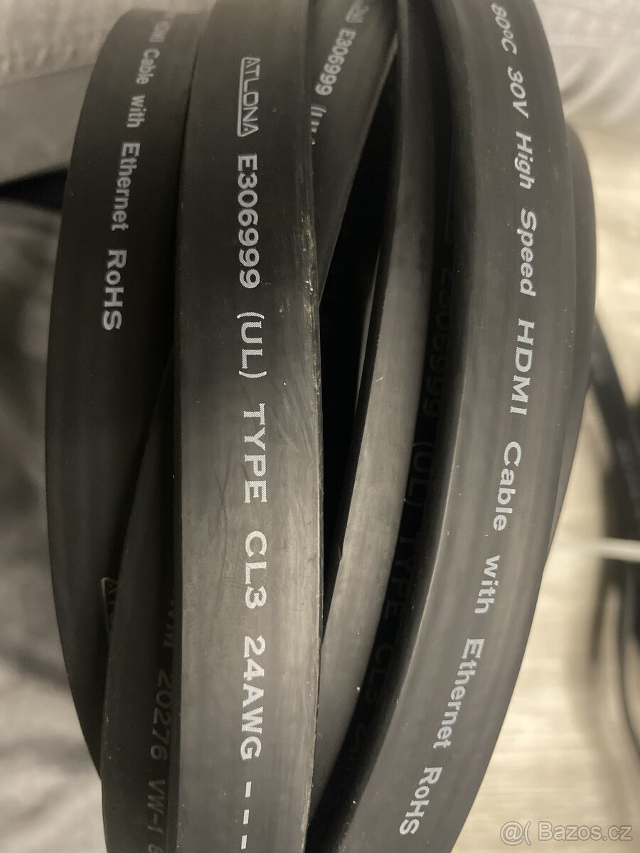 ATLONA HDMI profesionální ploché kabely - Dohoda možná - 5