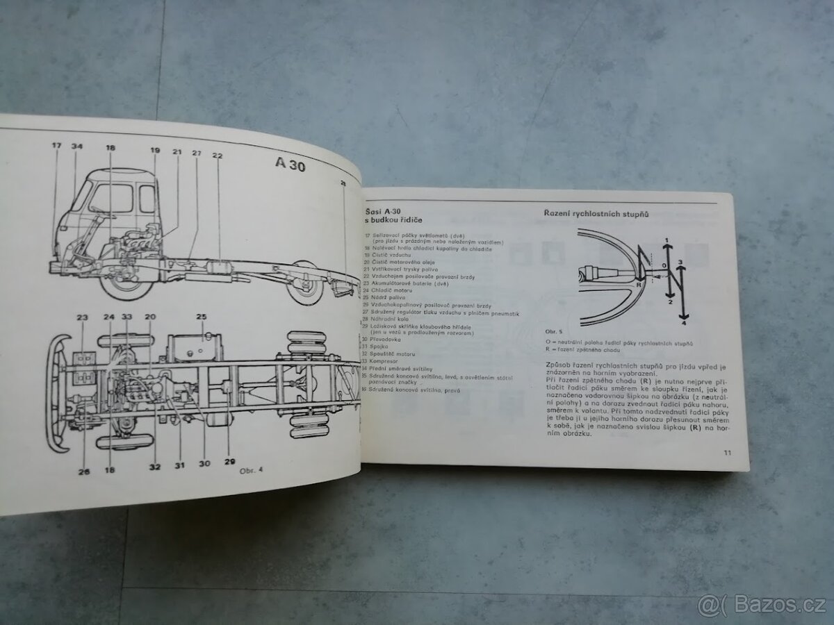 Avia A20, A30 - licence Saviem - návod k obsluze - 5