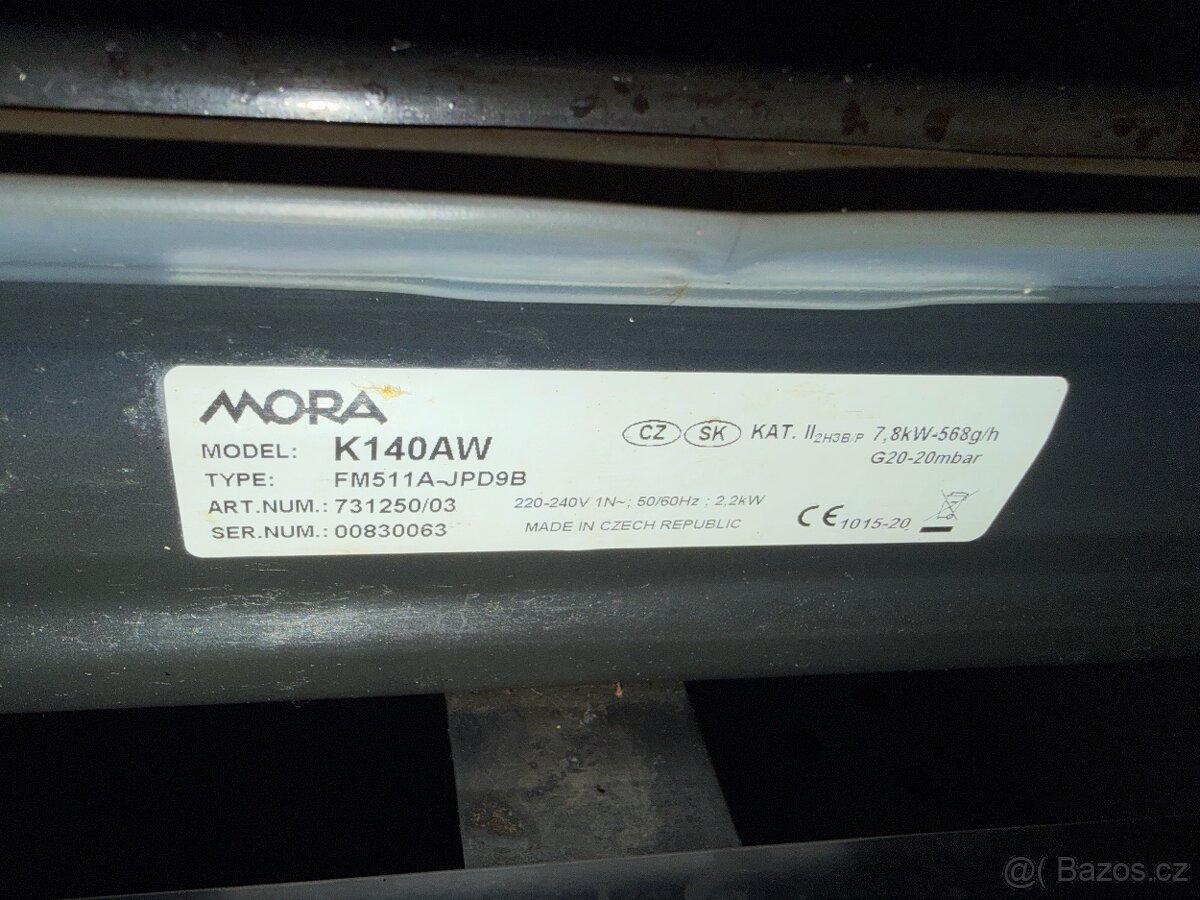 Prodám kombinovaný sporák - 5