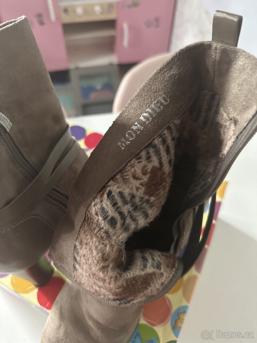 Dámské vyšší boty - vel. 39 - 5