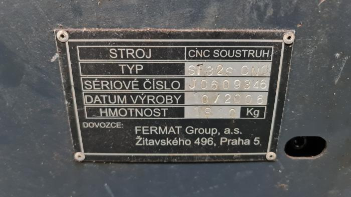 Soustruhy - CNC SF 32 - 5