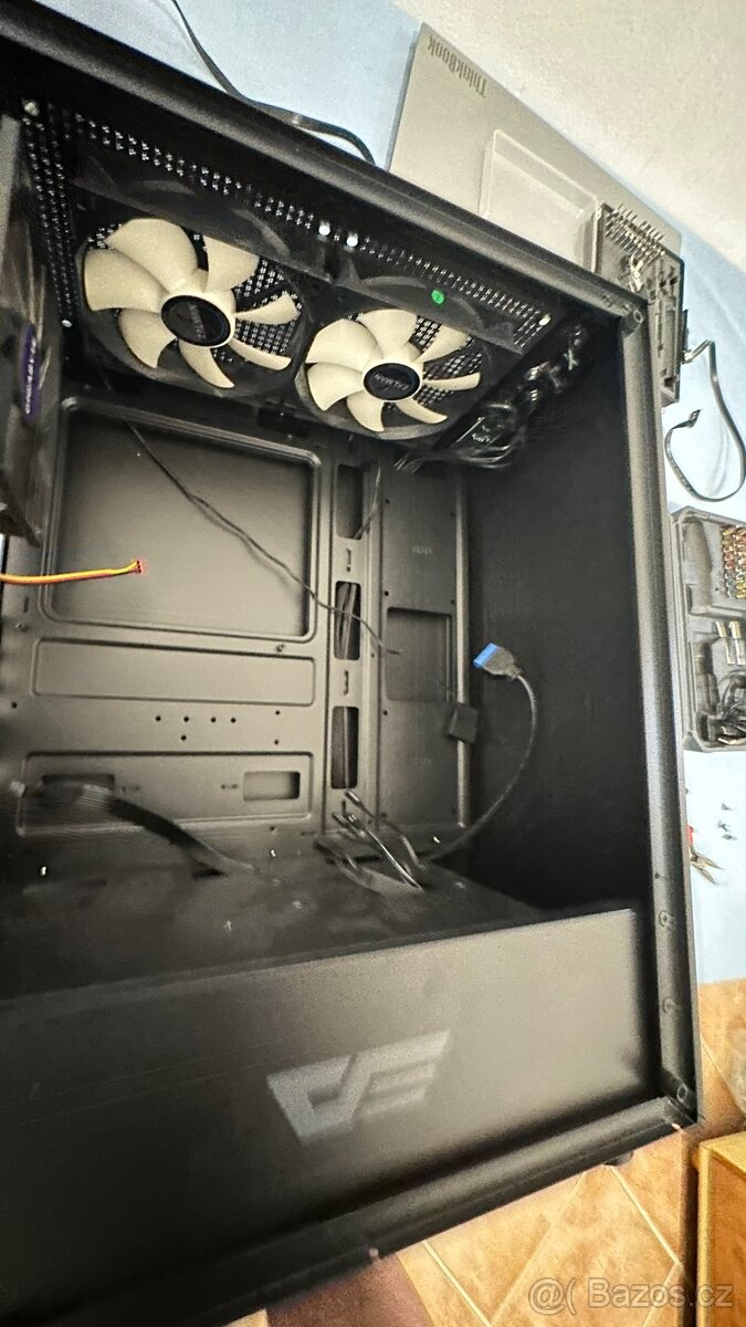 PC Bedna/case Darkflash DK100 s 3 ventilátory - 5