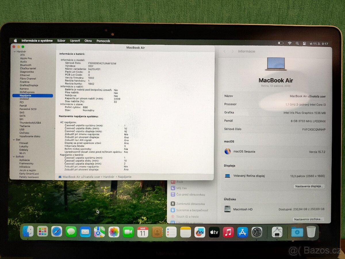 MacBook Air 2020 | i3 • 8GB • 256GB - 5