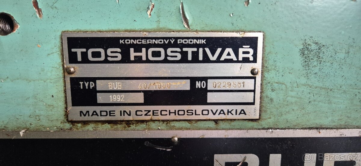 Hrotová brúska BUB 40/1000 - 5