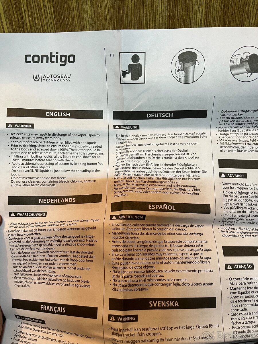 Termohrnek contigo/bosch nový - 5