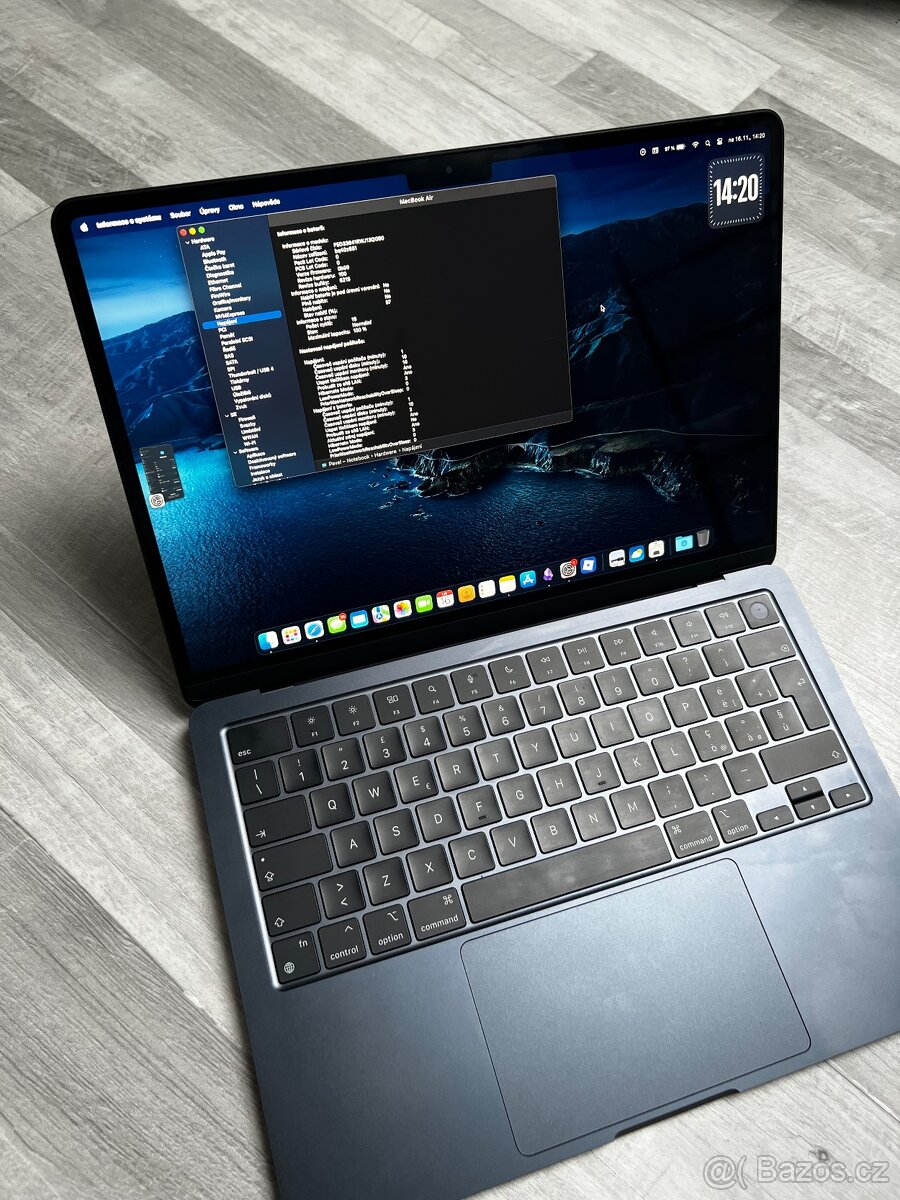 MacBook Air 13 M2, 8GB/256GB SSD, Midnight - 5