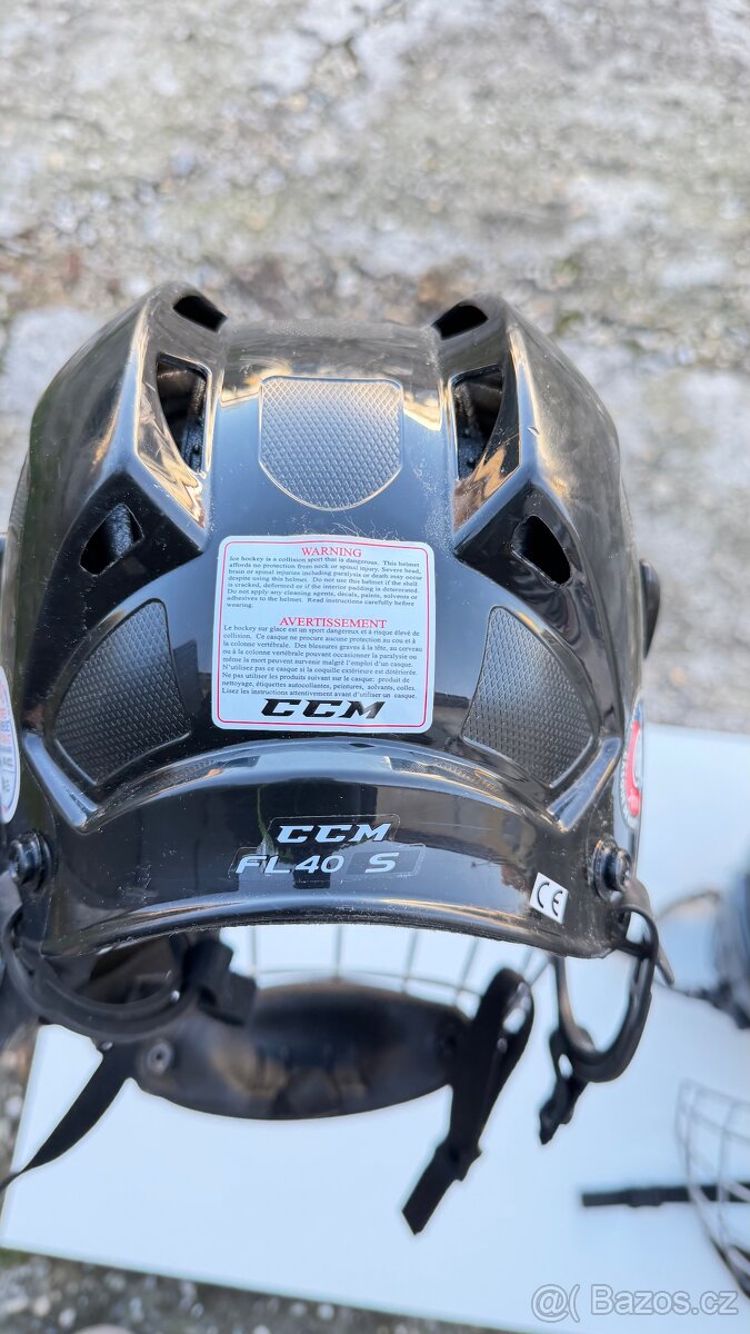 ✅ 2 x HOKEJOVÉ PRILBY - CCM FL40 S veľkosť JUNIOR - S ✅ - 5