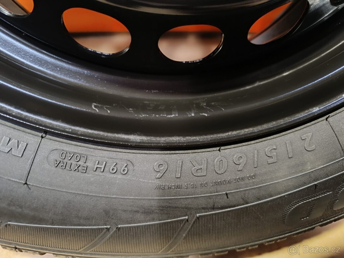 Zimní kola VW Passat ET44 , 215/60 R16 TOP SADA - 5