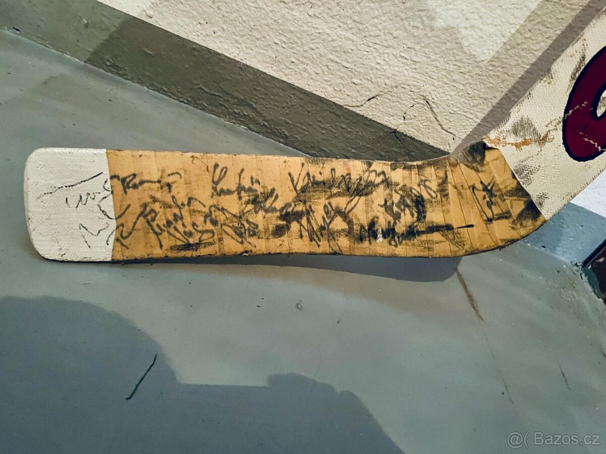 Brankářská hokejka Romana Turka - 5