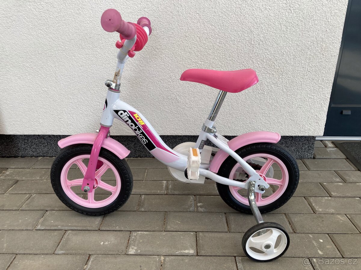 Dino bikes Dětské kolo, 108L růžová 10" 2017 - 5