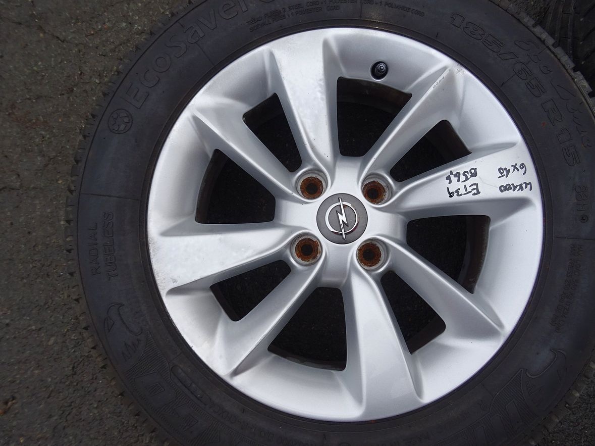 Alu disky origo Opel, 15", 4x100, ET 39, letní sada - 5