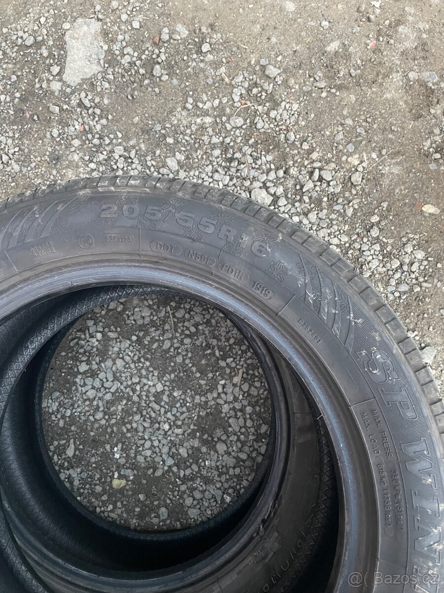 205/55/16 zimní dunlop - 5