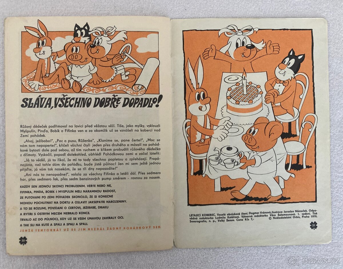 Čtyřlístek č. 8 Létající koberec - 5