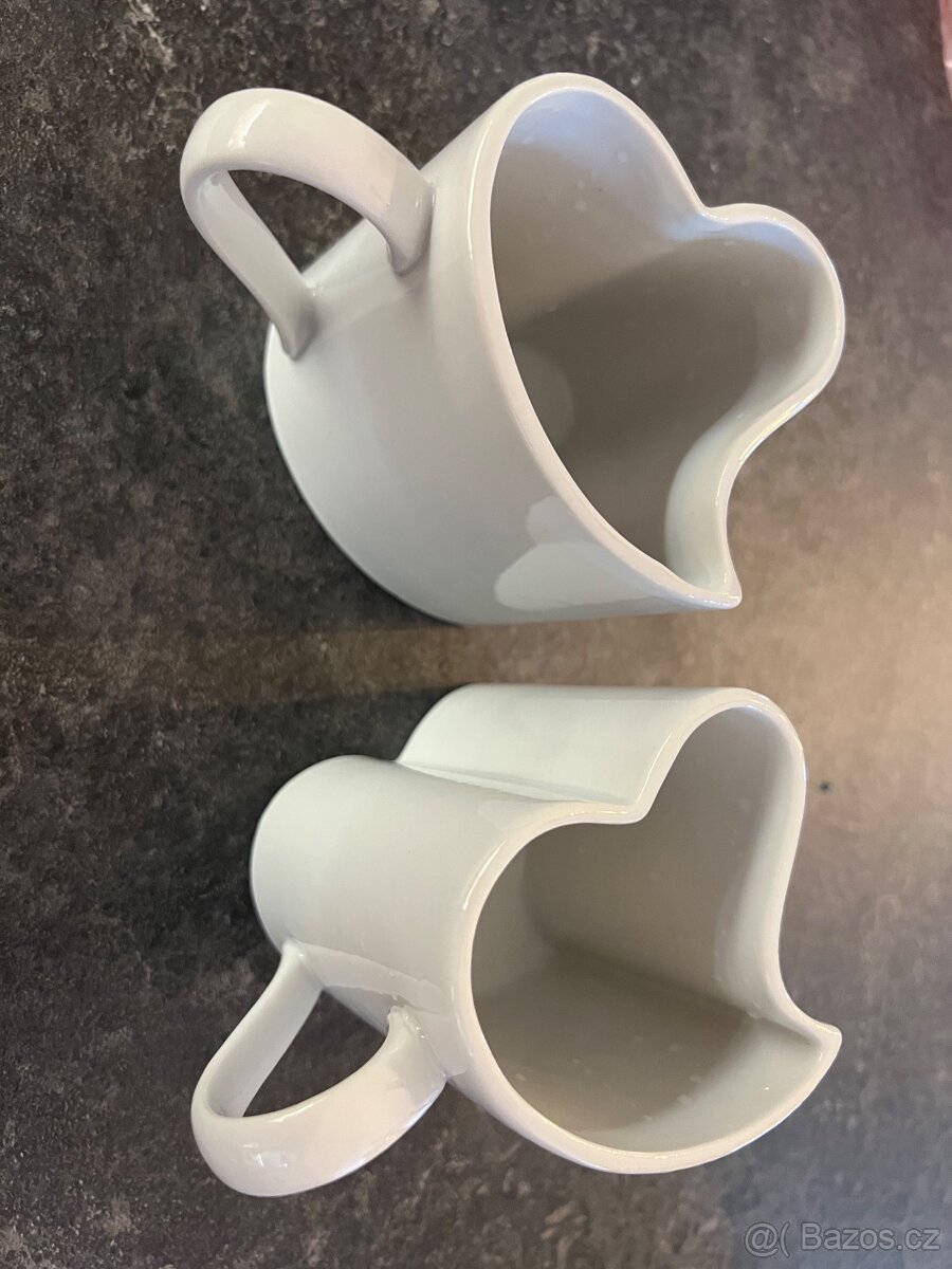 2 hrníčky SRDCE - 5
