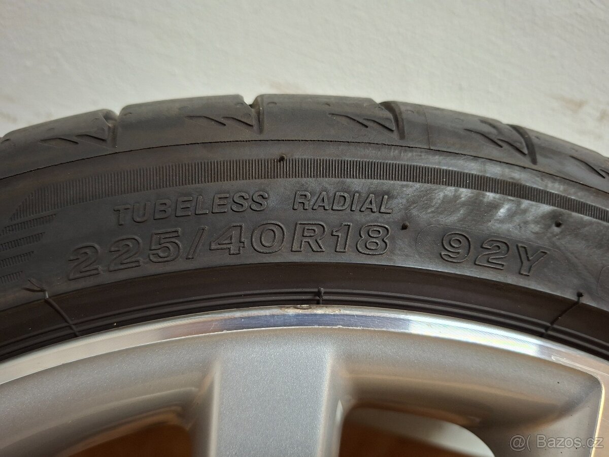 Alu kola R19 5x112 Advanti + zimní pneu 235/35/19 Nokian - 5