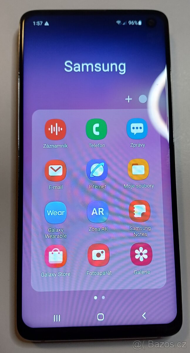 Prodám mobil Samsung Galaxy S10, 8GB/128GB, stav A - 5