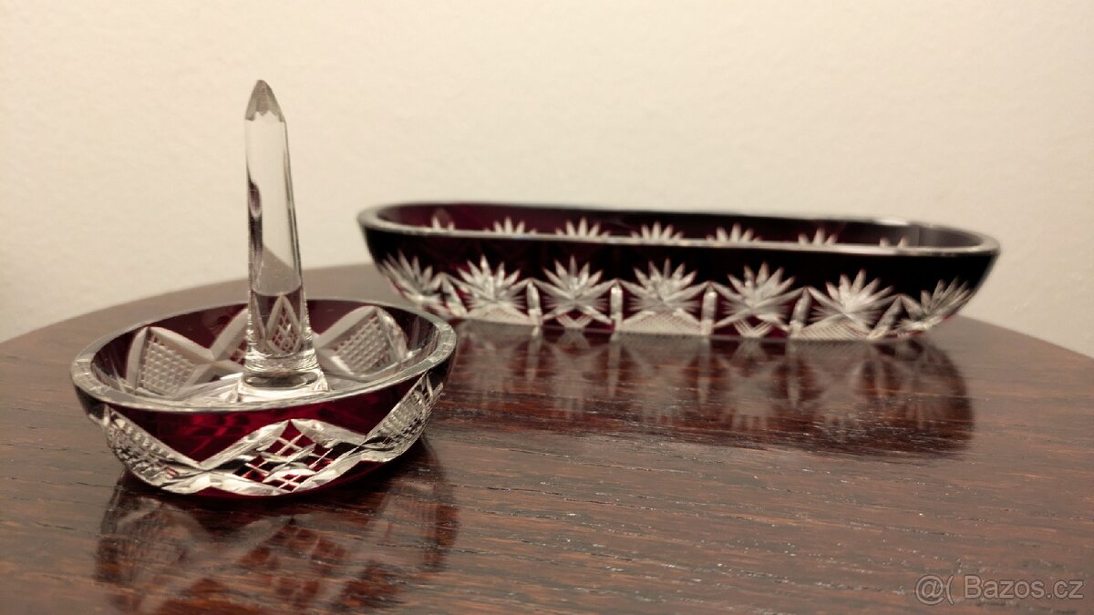 Funkcionalismus - starožitná chrom lampa + sklo Egermann - 5