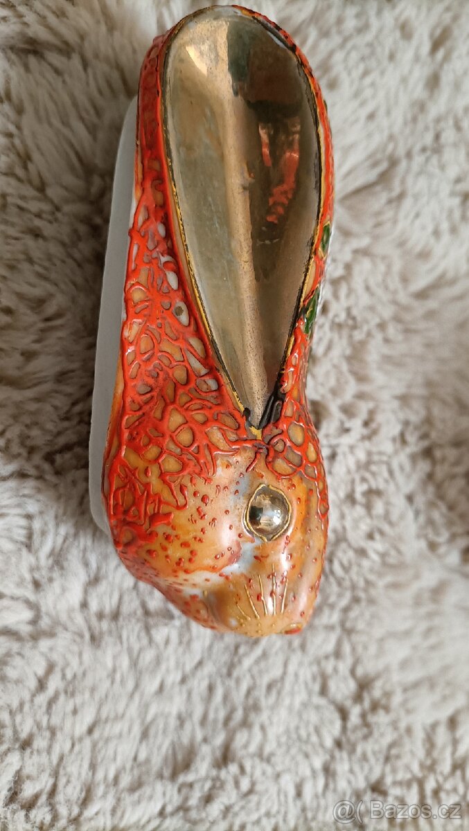 Šperkovnice, porcelán, dóza, starožitnosti - 5