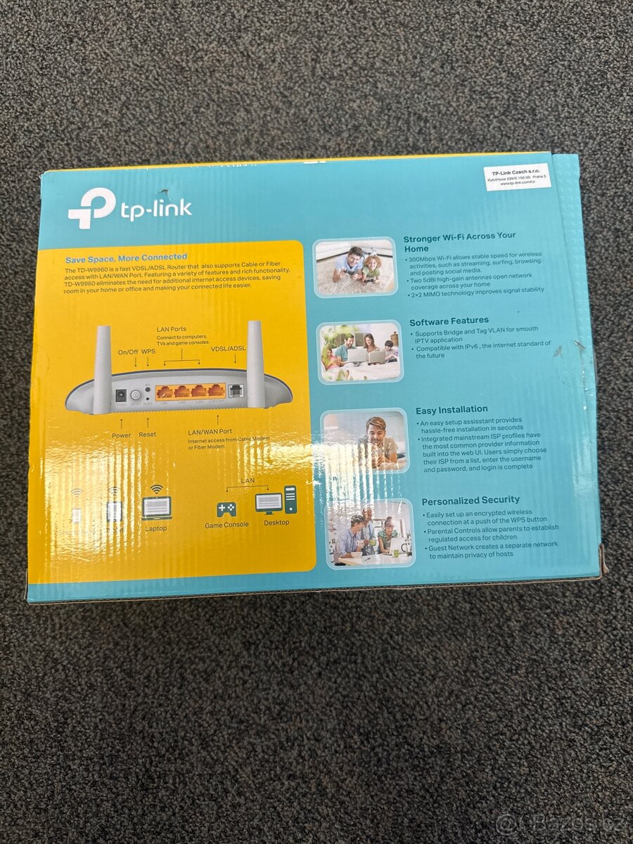 TP-LINK VDSL/ADSL MODEM TD-W9960 - 5