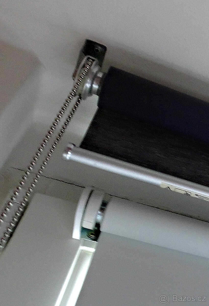 IKEA Roleta SKOGSKLÖVER 140 cm šedá - 5