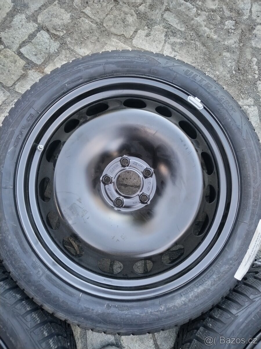 Renault scenic disky 5x114,3 s pneu 195/55/20 zima - 5