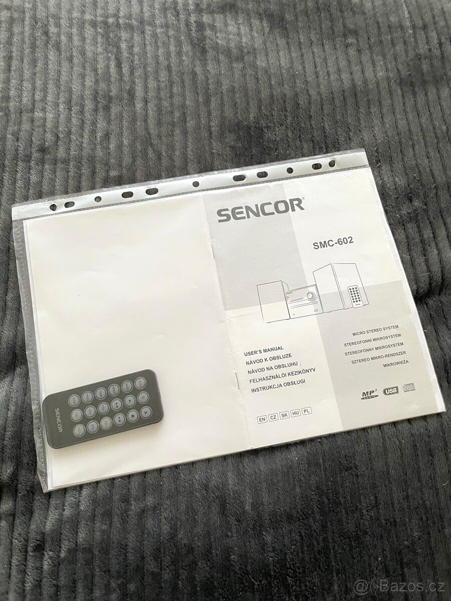 🎶 Sencor mikrosystém s CD a USB - 5