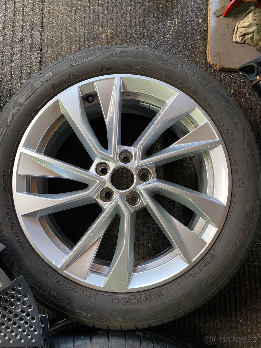 Prodám originální ALU Škoda na letních pneu - 5