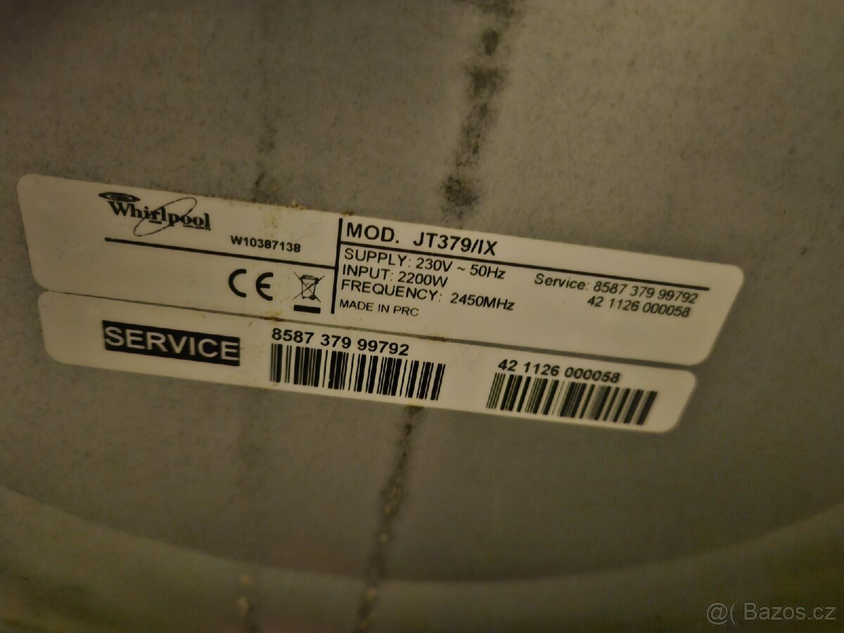 Multifunkční trouba Whirlpool JT379/ix - 5