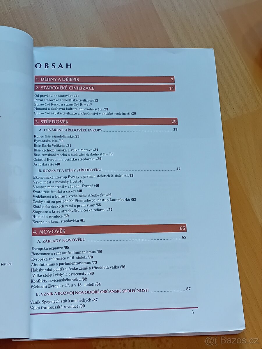 Dějepis pro střední odborné školy - Čapek, Pátek - 5