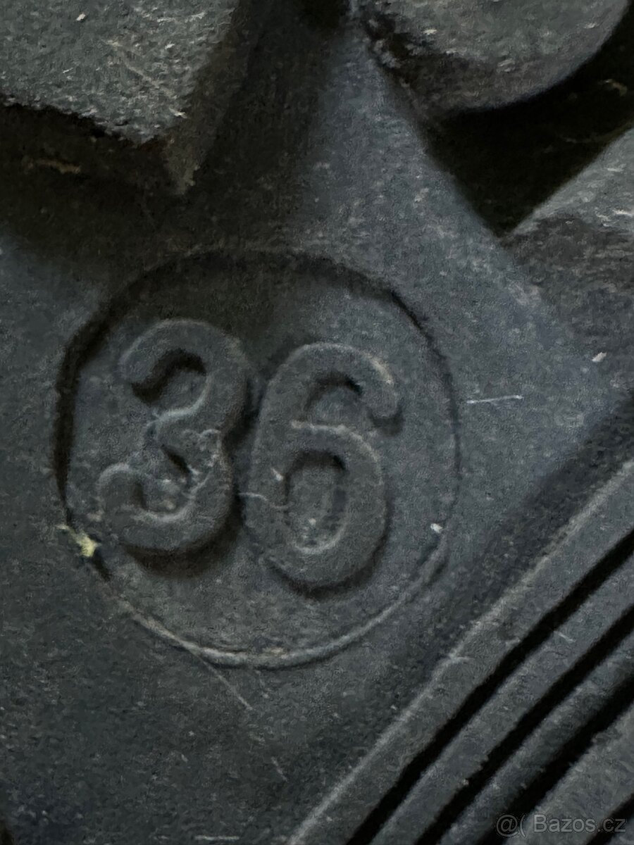 Kožené zimní boty vel. 36 - 5