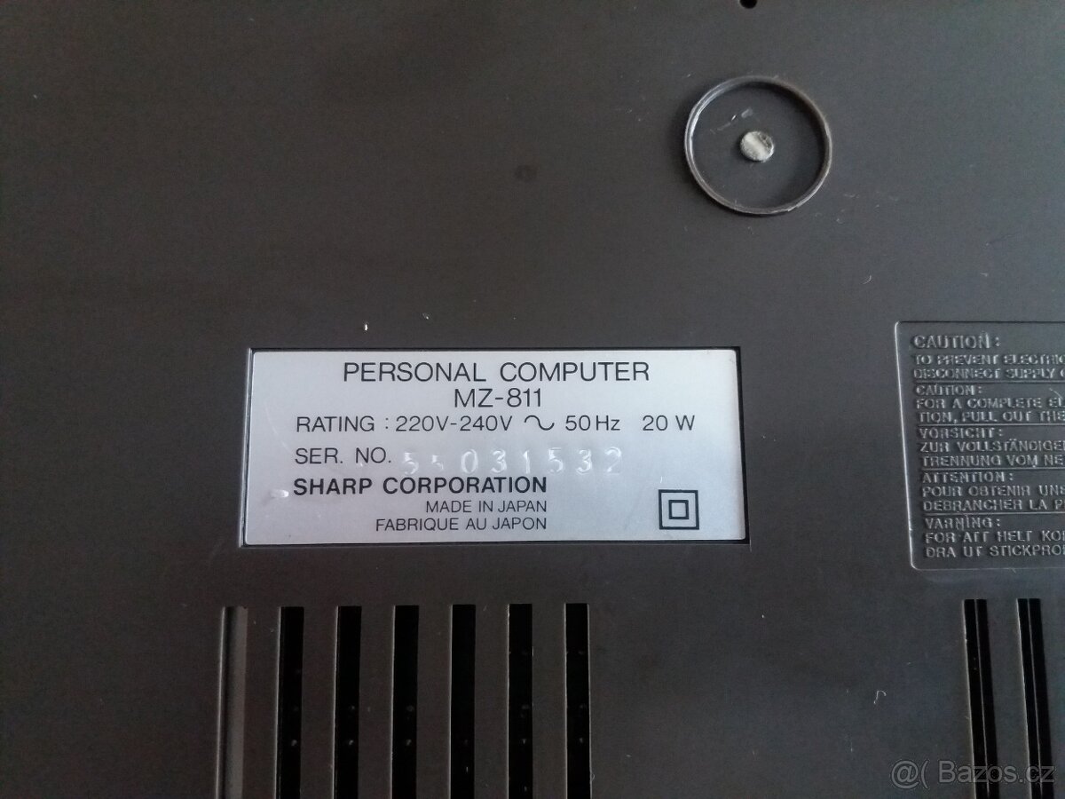 Sharp MZ-811 - 5