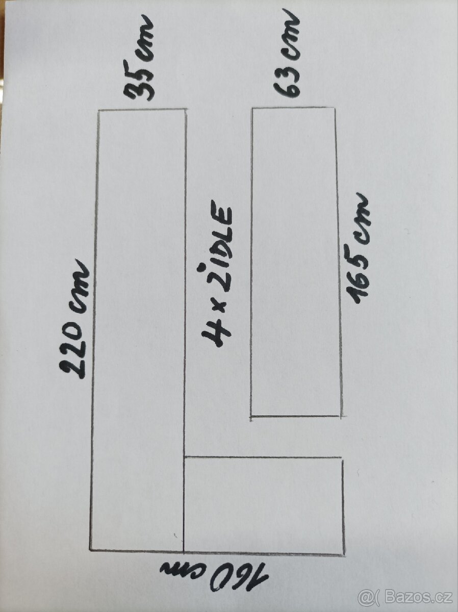 Prodám selský jídelní set - 5