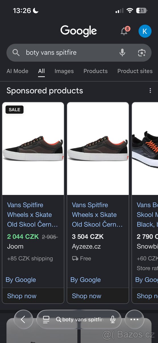 Boty Vans x Spitfire - 5