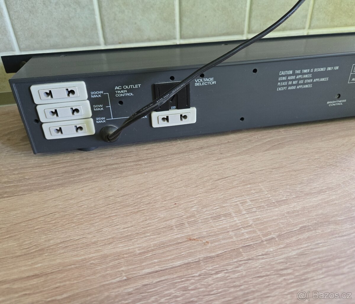 FISHER TR7000 audiotimer - 5