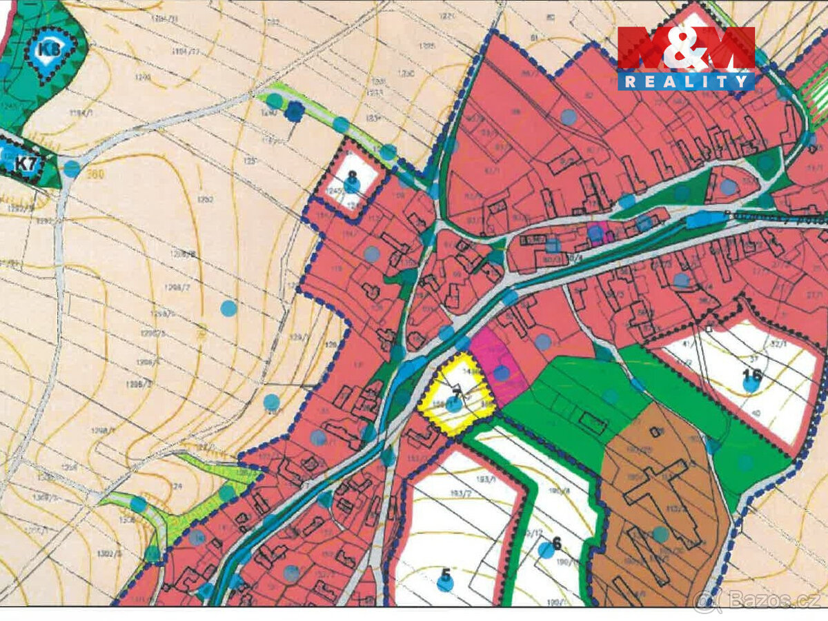 Prodej pozemku k bydlení, 3086 m², Podmoky - 5
