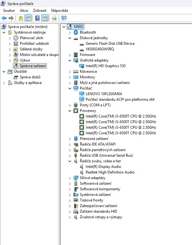 Lenovo ThinkCentre M900 - 8 GB RAM - Intel Core i5 - 5