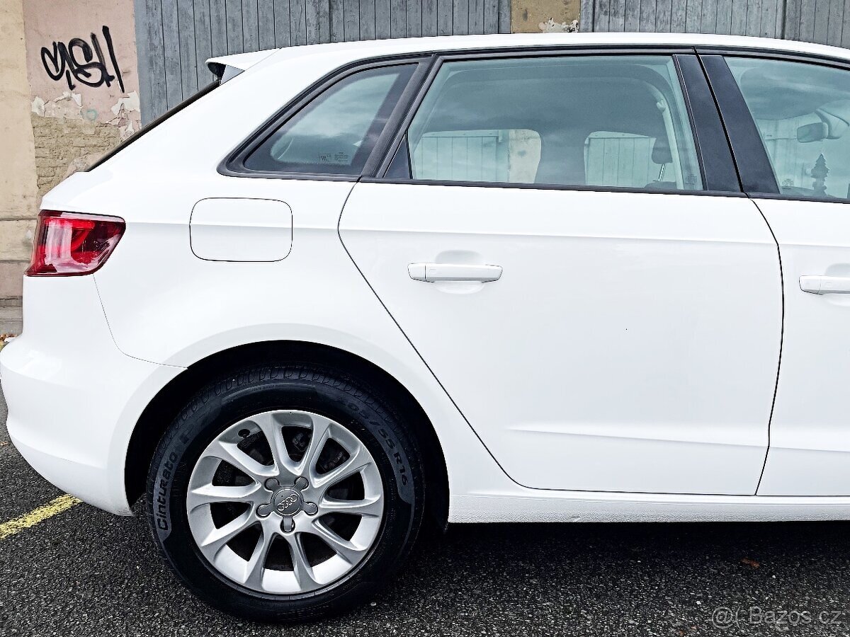 AUDI A3 SPORTBACK 1.6TDI 81KW 2016 KOUPENO ČR 97.000KM TOP - 5