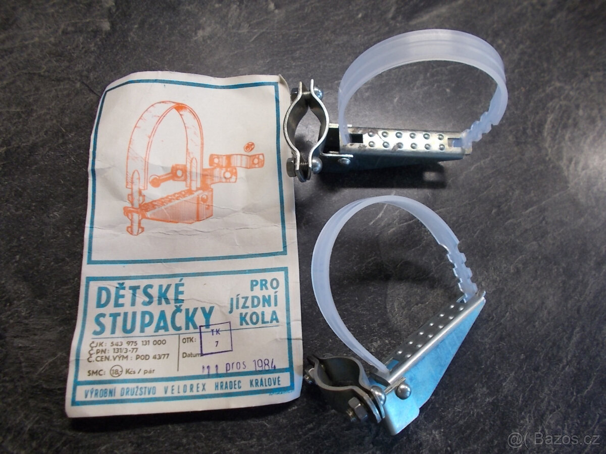 Stupačky dětské na kolo - 5