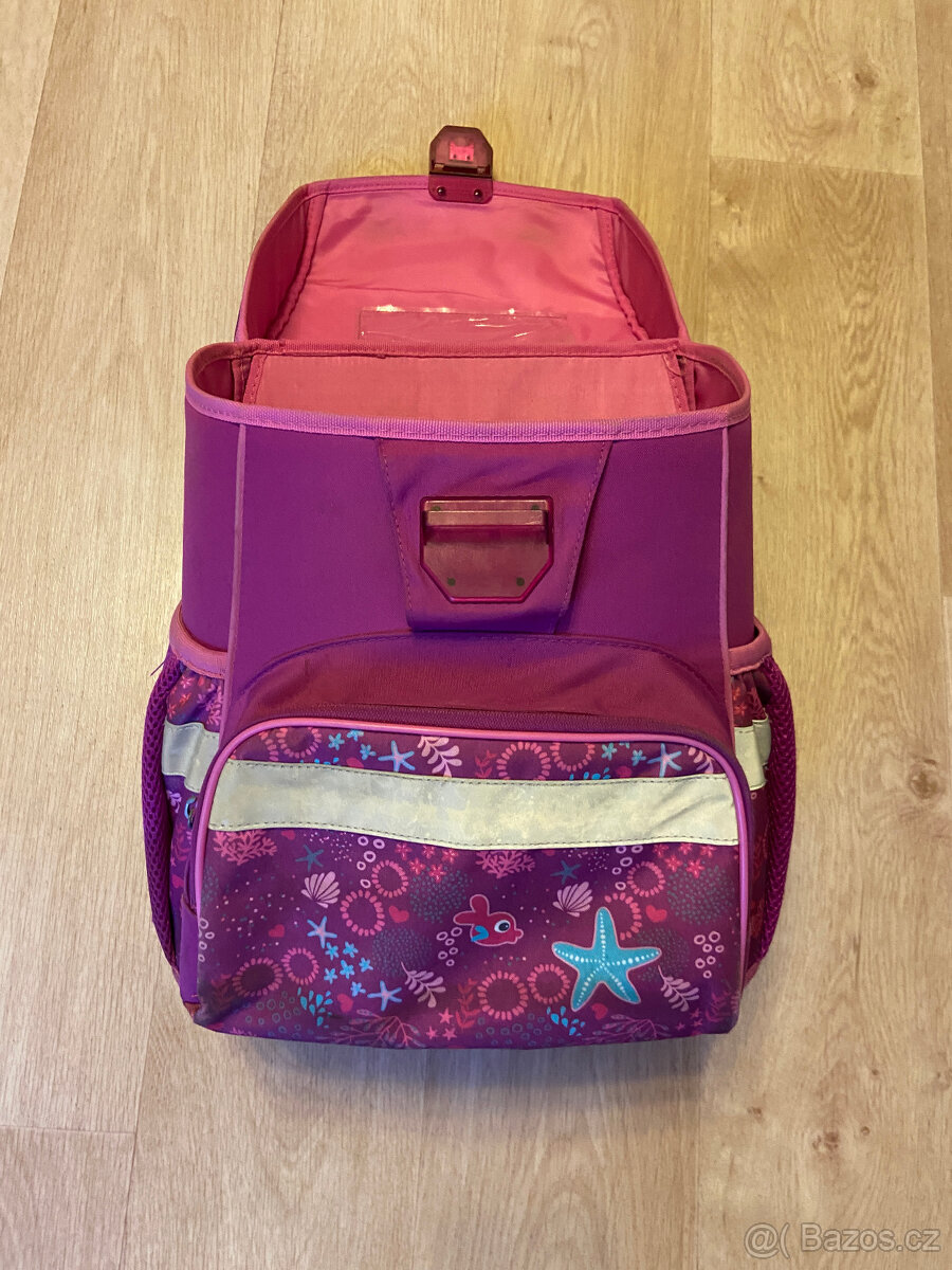 Školní aktovku Herlitz Loop – Mořský koník, set - 5