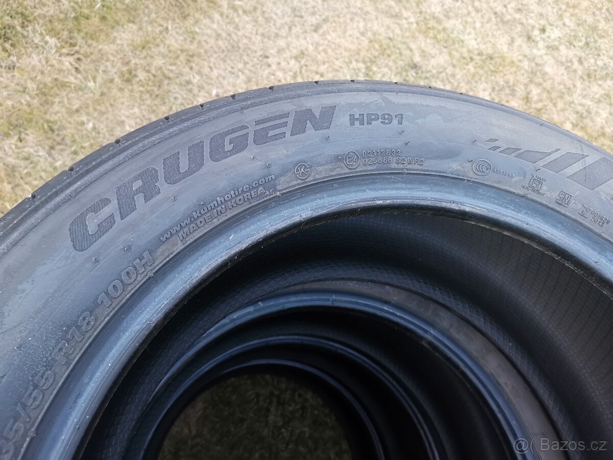 Pneu KUMHO 235/55R18 letní nejeté DOT 3021 - 5