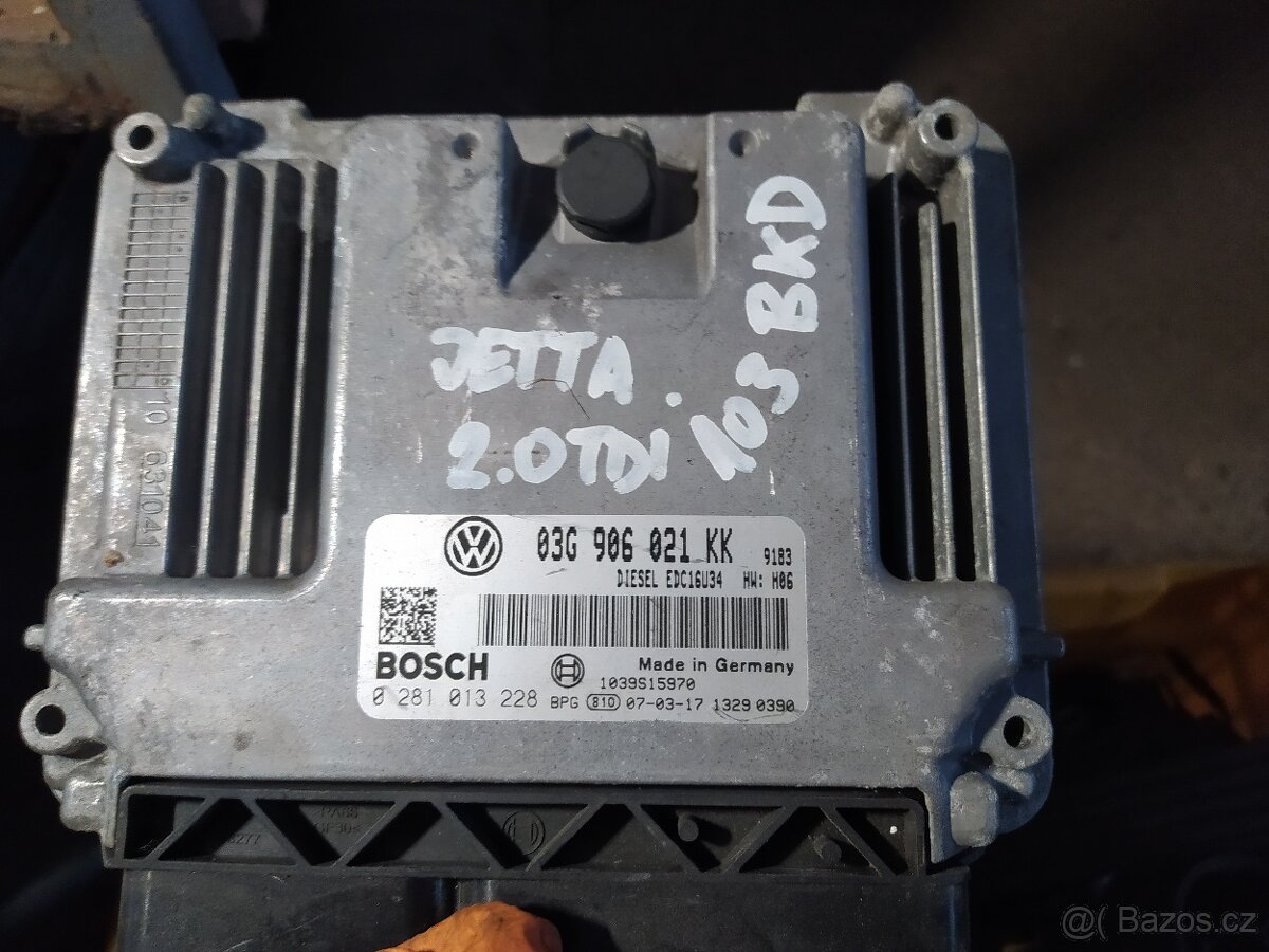 VW Jetta 2.0tdi 103kw BKD náhradní díly - 5