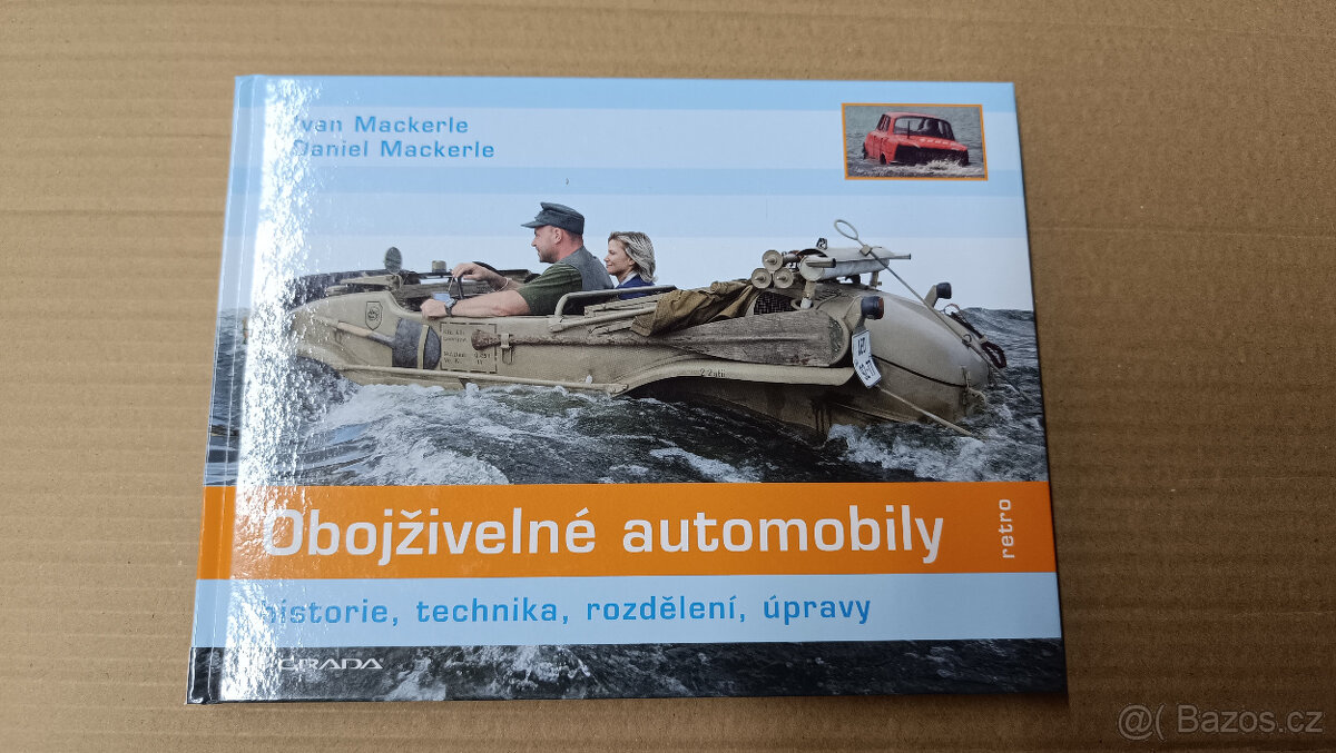 Obojživelná vozidla -2 knihy, KDF 166, Ford GPA apod - 5