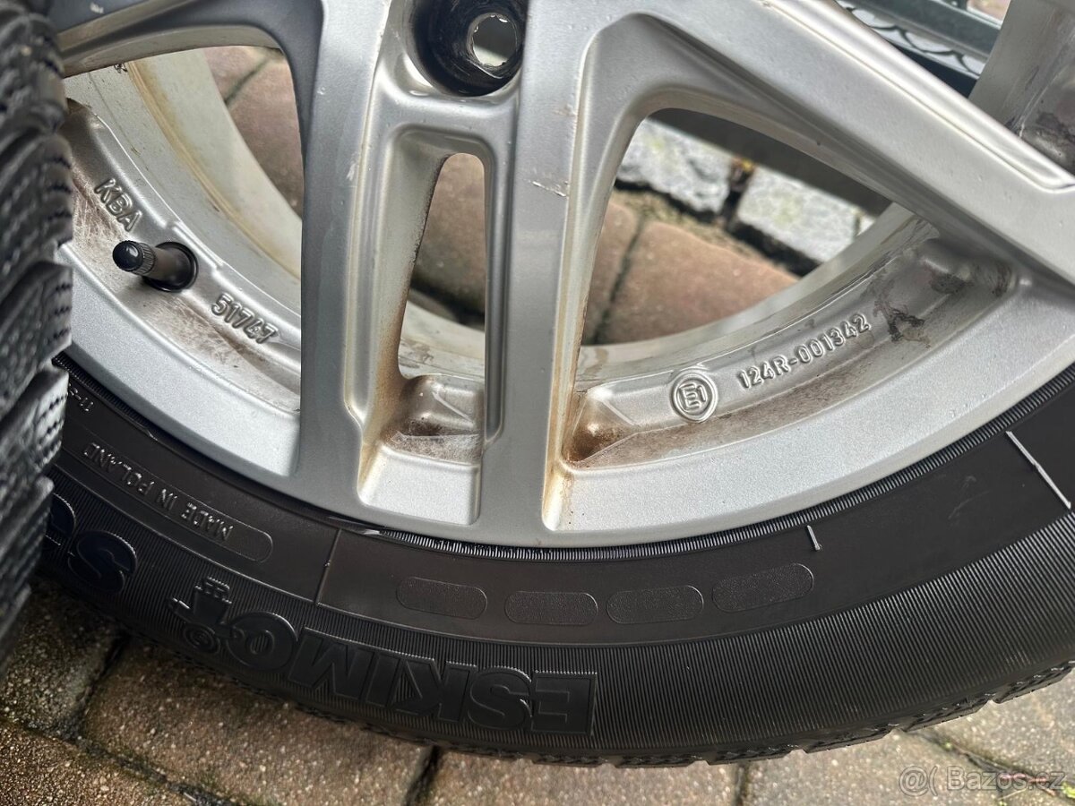 Disky Dezent 6jx15h2JIL+pneu SAVA ESKIMO 195/65R15 - 5