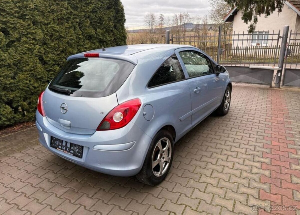 Opel Corsa 1,2i 1 Majitel pravide.servis benzín - 5