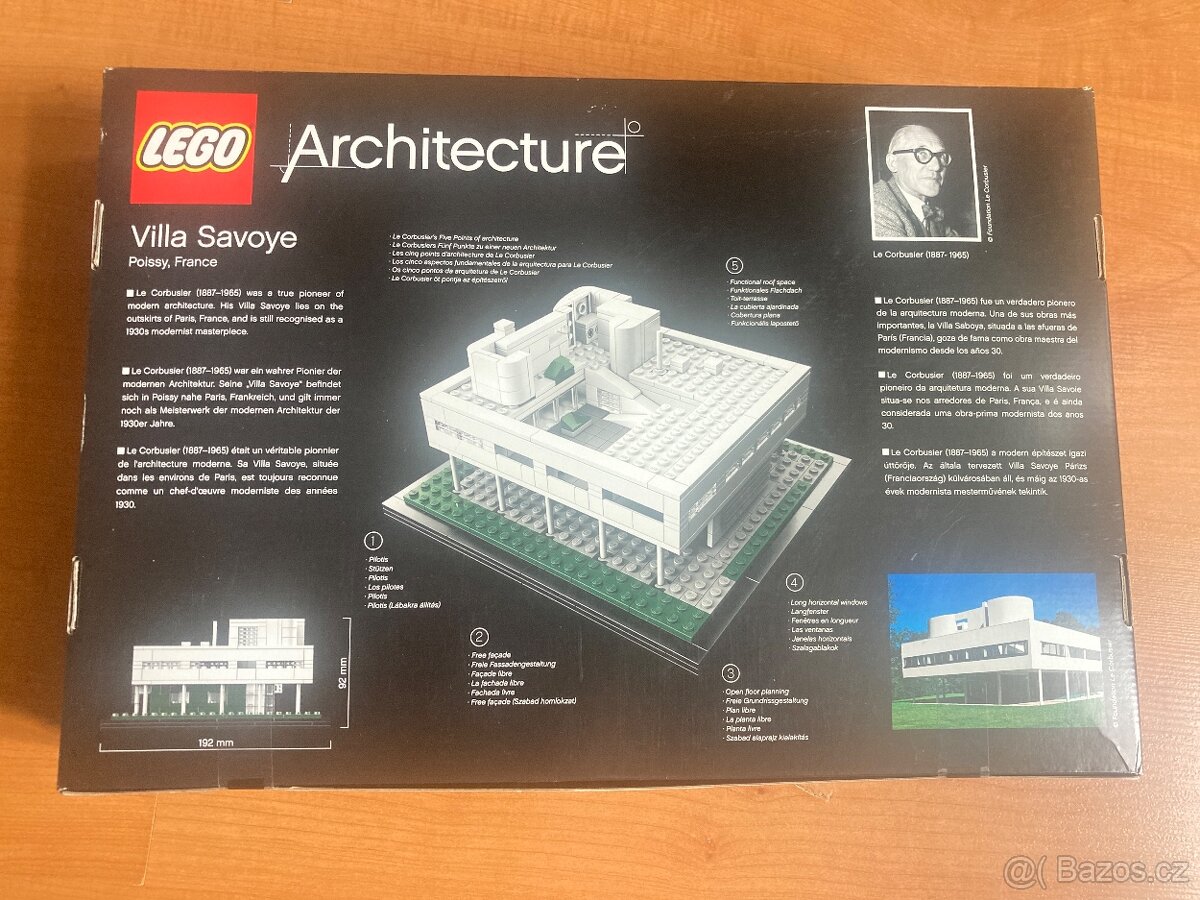 LEGO Architecture 21014 Villa Savoye -NOVÉd - 5
